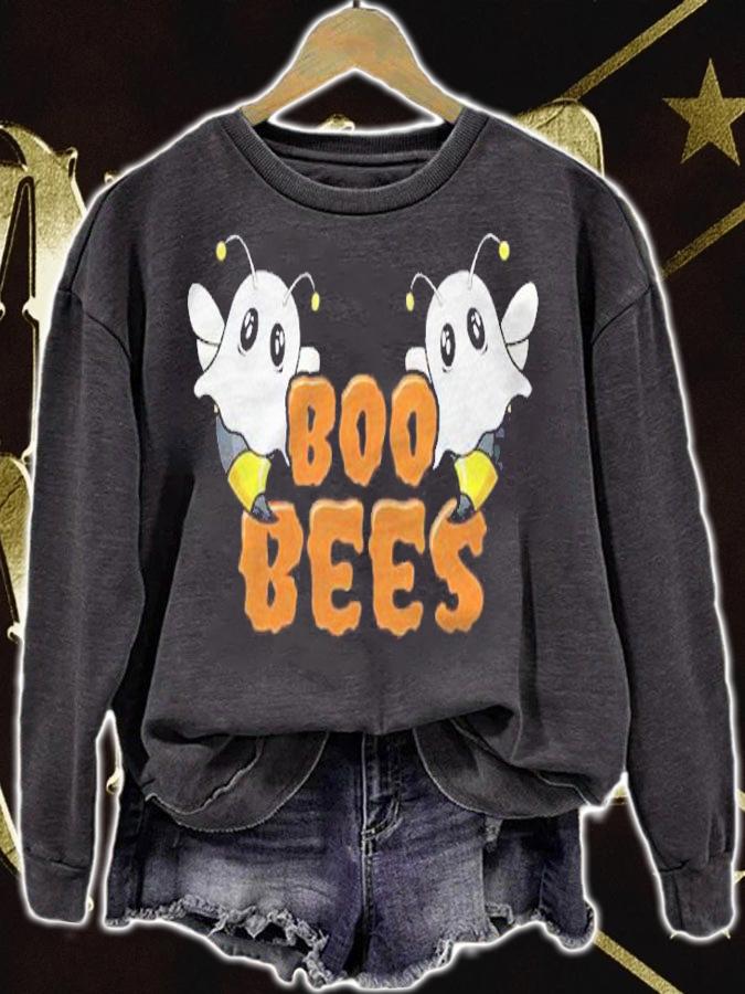 Boo Bees Funny Boobs Tits Halloween Costume Party Sexy Women Shirt t-shirt