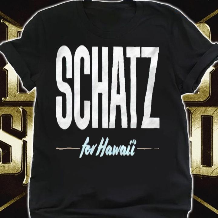 Brian Schatz for Hawaii logo T-shirt t-shirt