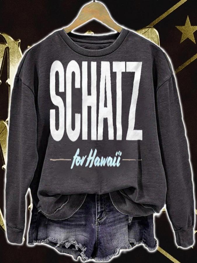 Brian Schatz for Hawaii logo T-shirt t-shirt