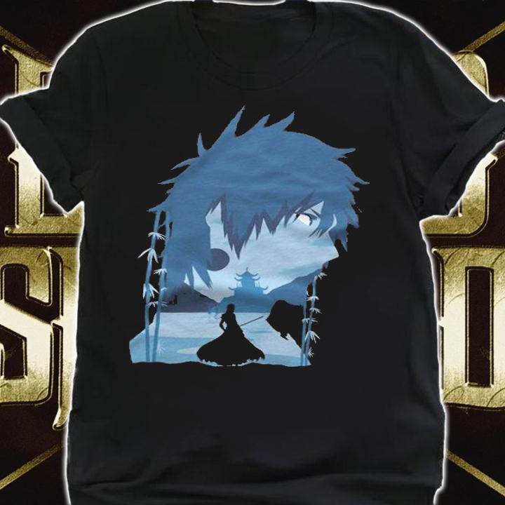 Bleach Kurosaki Ichigo character's shadow T-shirt t-shirt