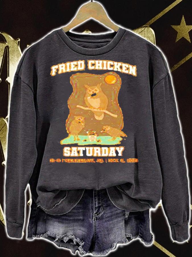 Fried Chicken Saturday 31-6 Kennesaw Oct 2 2021 Shirt t-shirt sweatshirt