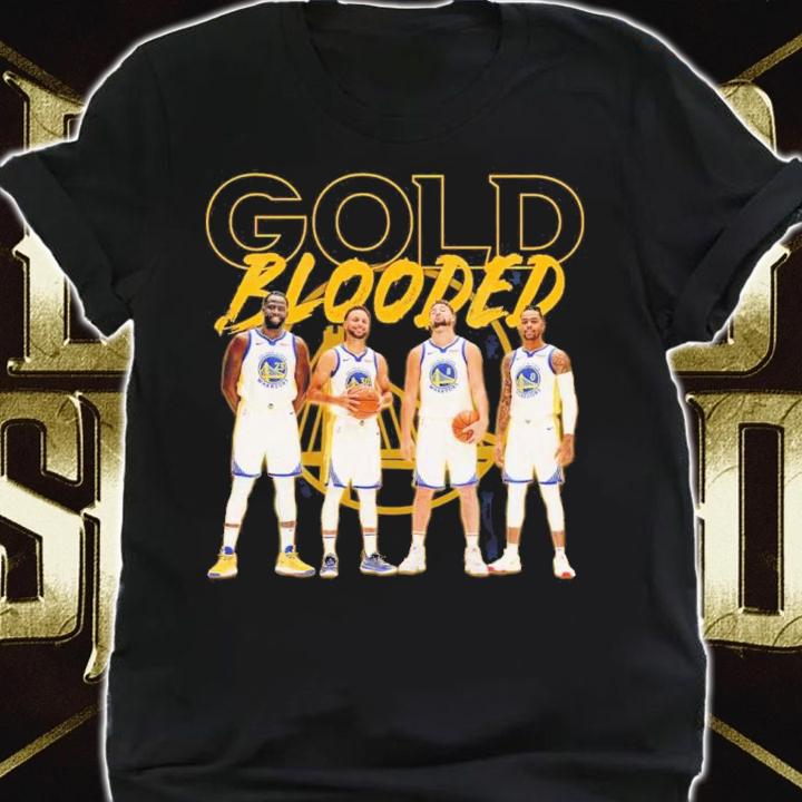 Golden Blooded Warriors Basketball Shirt t-shirt shirt
