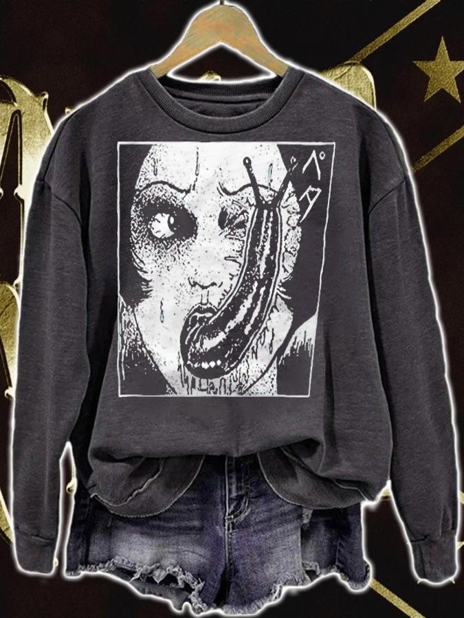 Junji Ito Slug Eye T-shirt t-shirt sweatshirt