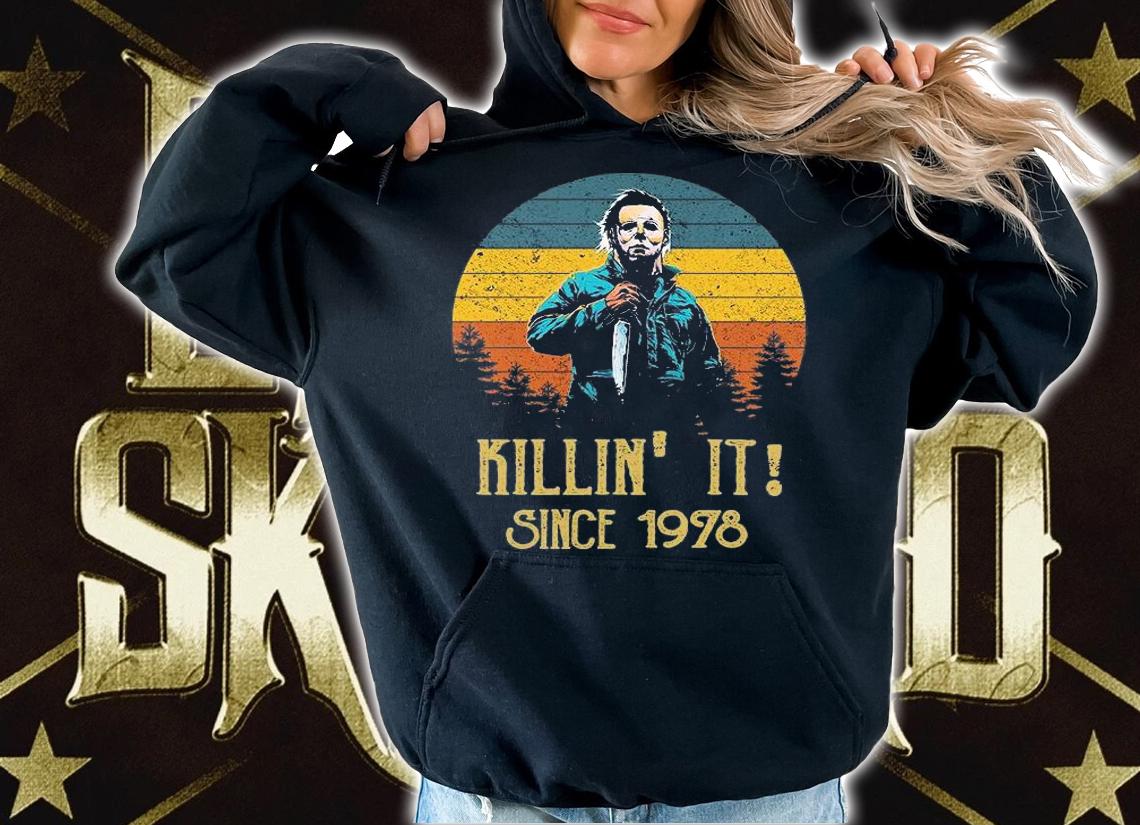 Michael Myers killing It since 1978 vintage shirt t-shirt