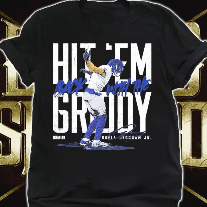 Odell Beckham Jr. Los Angeles R Griddy Football Shirt t-shirt