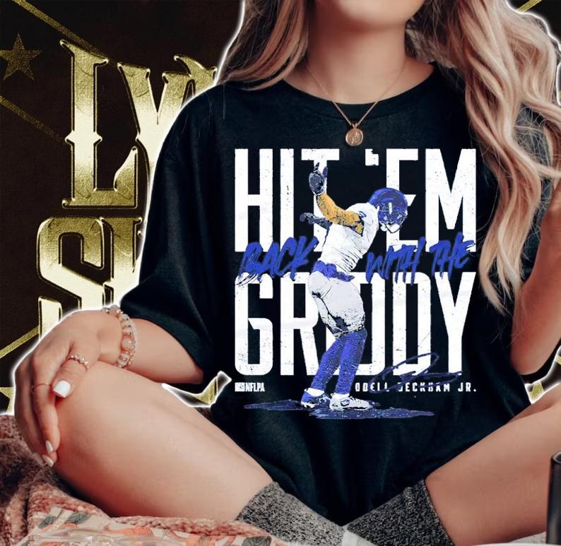 Odell Beckham Jr. Los Angeles R Griddy Football Shirt t-shirt