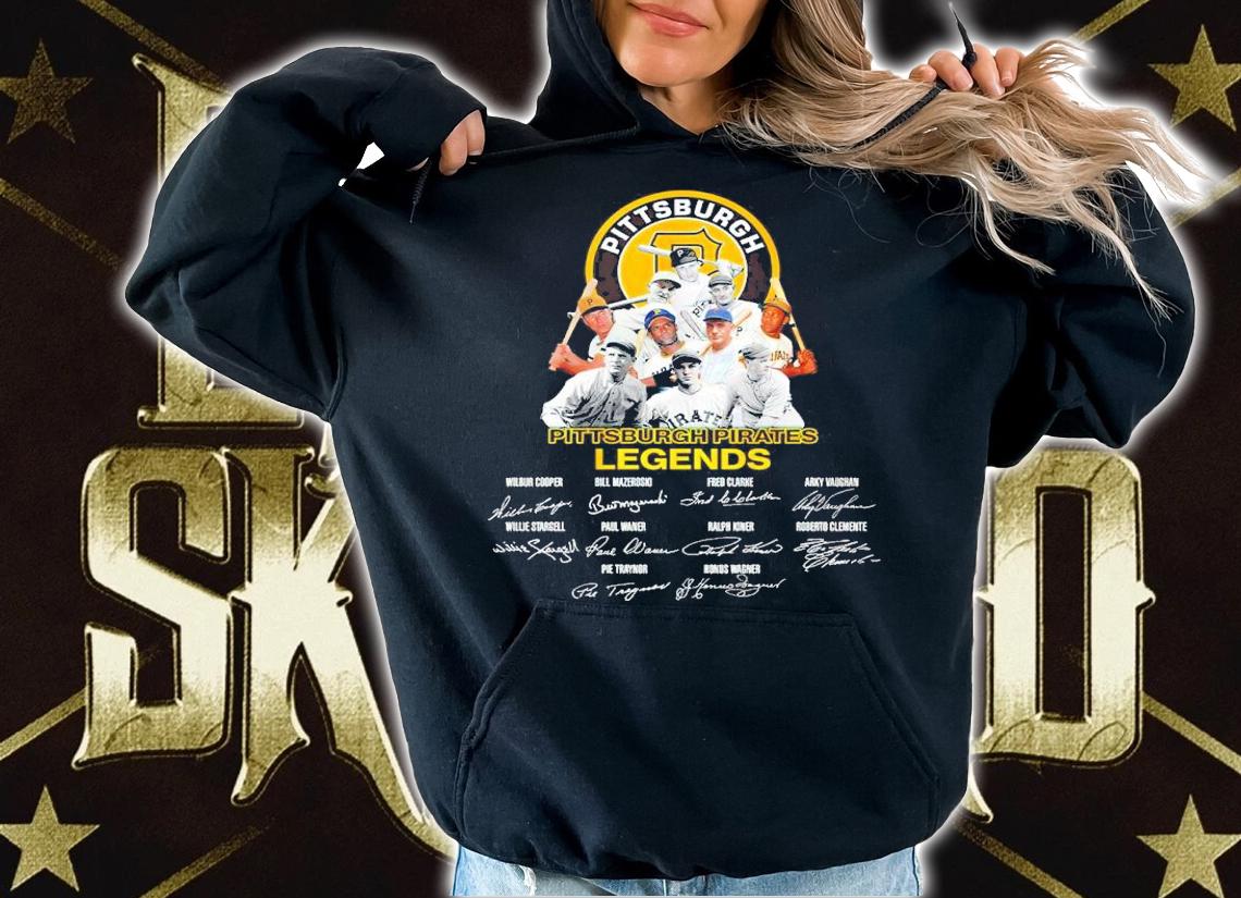Pittsburgh Pirates Baseball Legends Signatures Shirt t-shirt hoodie