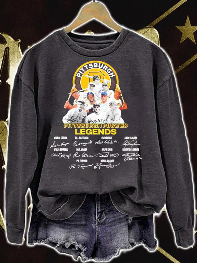 Pittsburgh Pirates Baseball Legends Signatures Shirt t-shirt sweatshirt