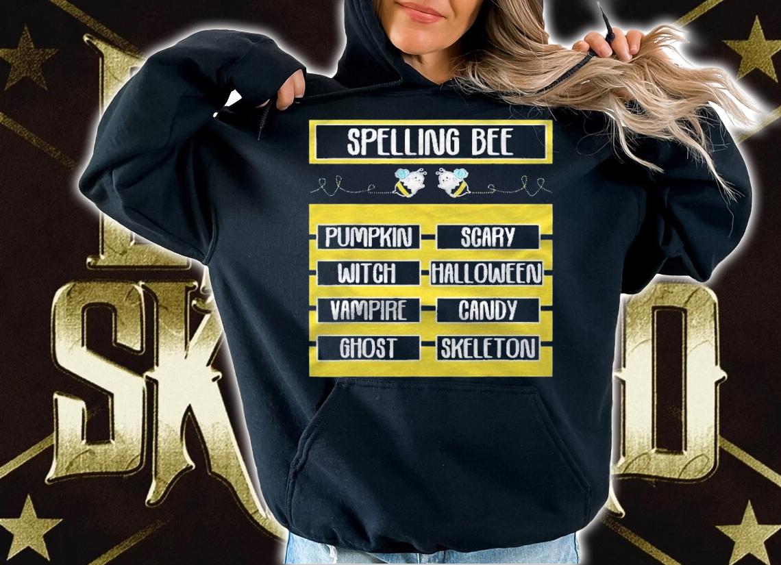 Spelling Bee Pun Halloween Costume For Teachers t-shirt