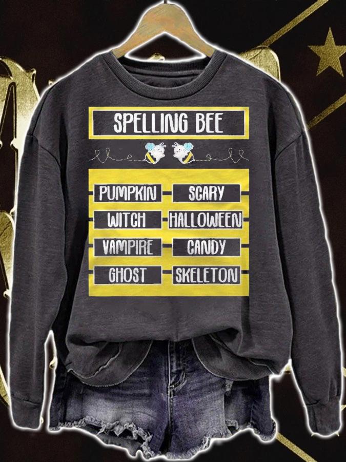 Spelling Bee Pun Halloween Costume For Teachers t-shirt