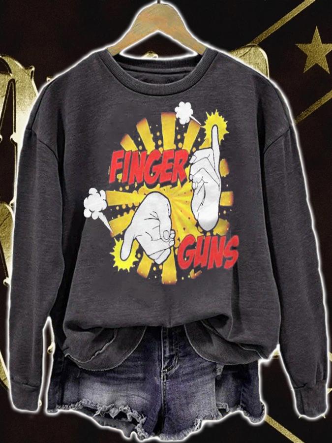 Finger guns T-shirt t-shirt sweatshirt