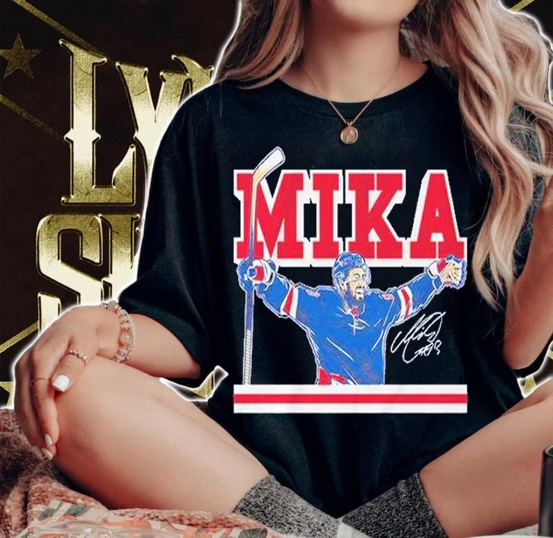 Mika Zibanejad Mika Signature T-Shirt t-shirt