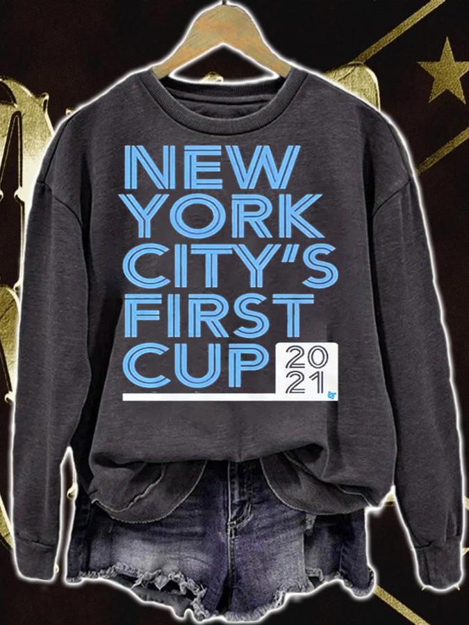 New York City's First Cup 2021 Shirt t-shirt sweatshirt