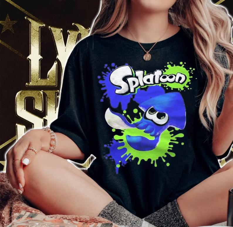 Nintendo Splatoon Spleediddle Splat Shirt t-shirt