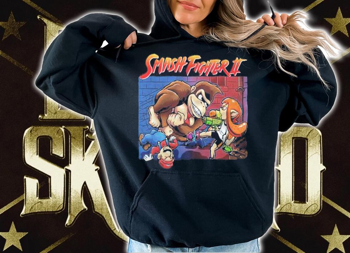 Smash Fighter II Super Smash Bros Shirt t-shirt hoodie