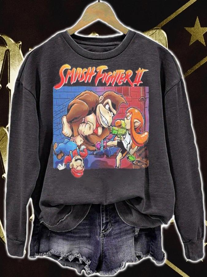 Smash Fighter II Super Smash Bros Shirt t-shirt sweatshirt