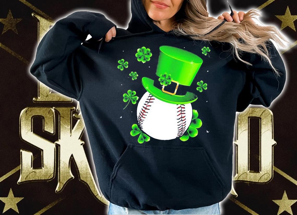 Sport Shamrock Baseball Lover St Patrick's Day T-Shirt t-shirt hoodie