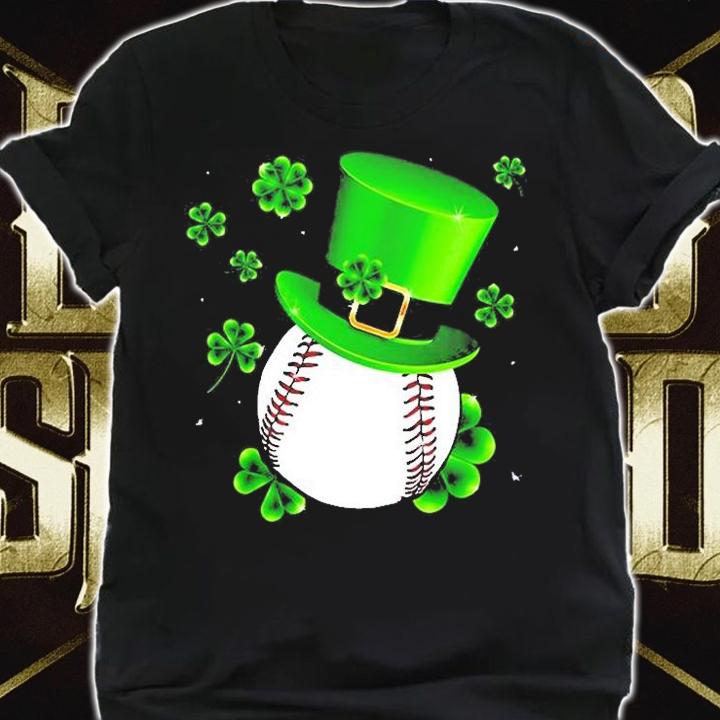 Sport Shamrock Baseball Lover St Patrick's Day T-Shirt t-shirt shirt