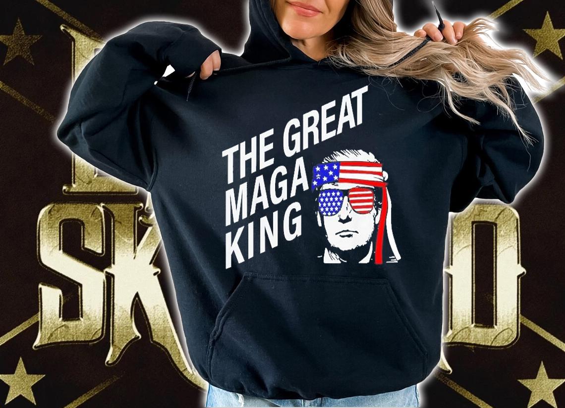The Great Maga King Donald Trump, Maga King T-Shirt t-shirt hoodie