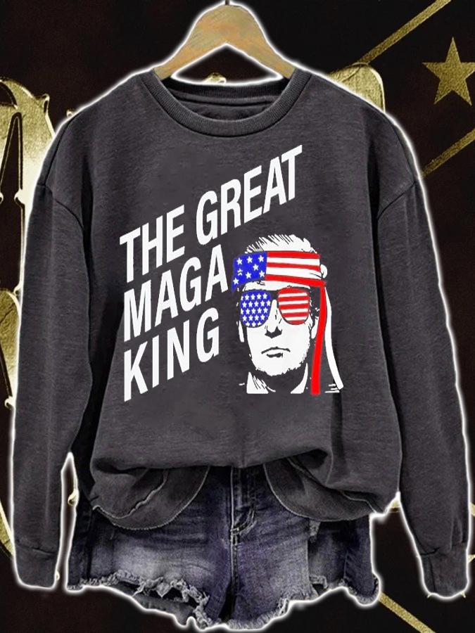 The Great Maga King Donald Trump, Maga King T-Shirt t-shirt sweatshirt