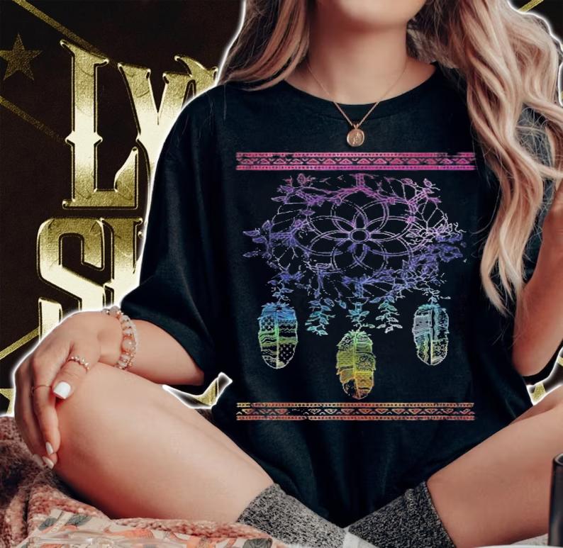 Hippie Tribal Native American Dreamcatcher Shirt t-shirt