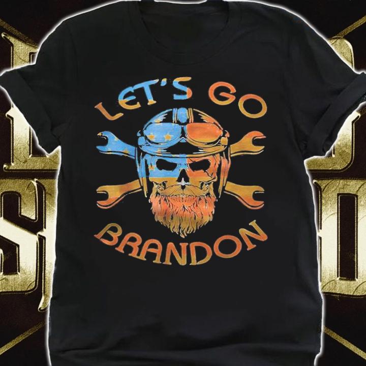 Let's go Brandon 2024 skull T-shirt t-shirt