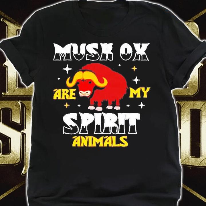 Musk Ox Are My Spirit Animal T-Shirt t-shirt shirt
