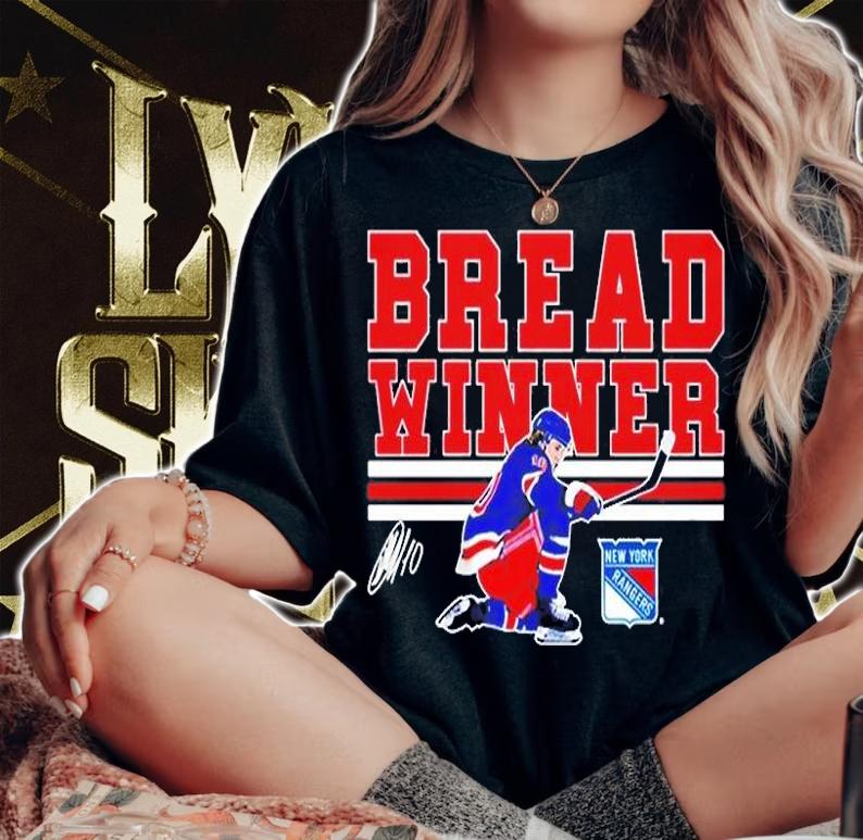 New York Rangers Artemi Panarin Bread Winner T-Shirt t-shirt woman shirt