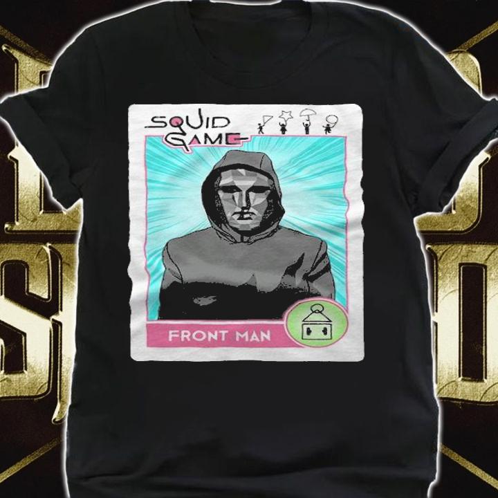 Squid Game front Man card T-shirt t-shirt