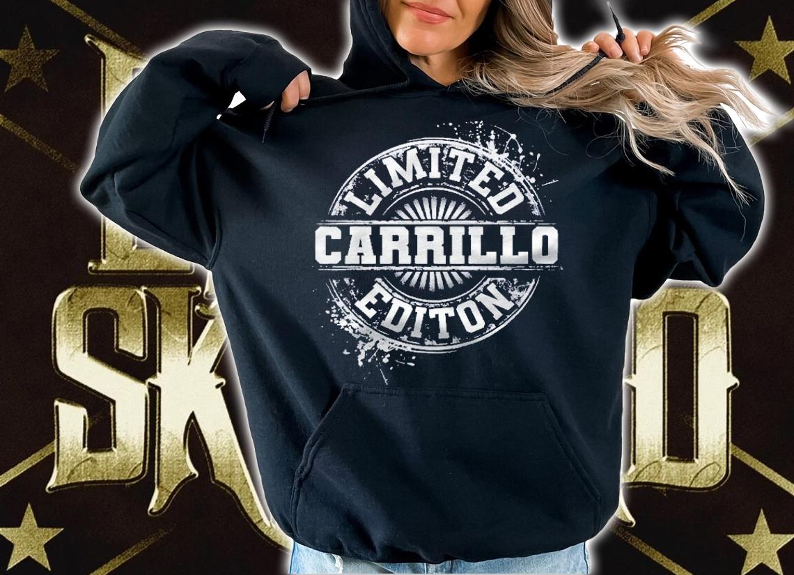 Carrillo Funny Surname Family Tree Gift Shirt t-shirt