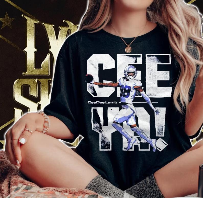 Ceedee Lamb Cee Ya Dallas Football Shirt t-shirt
