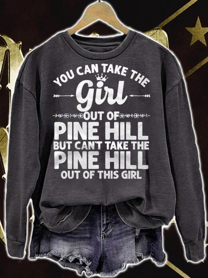 Girl Out Of Pine Hill Nj New Jersey Gift Funny Home Root Usa Shirt t-shirt sweatshirt