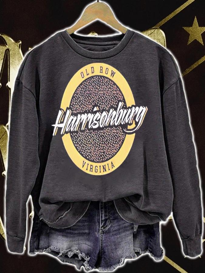 Harrisonburg Virginia Circle Logo shirt t-shirt