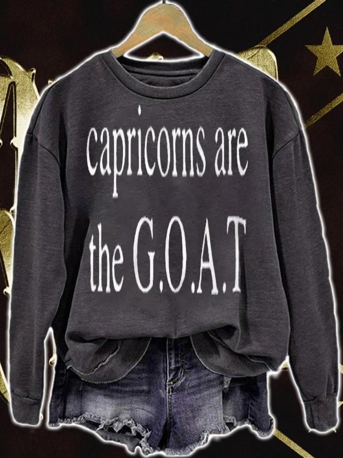 Capricorns are the Goat T-shirt t-shirt sweatshirt