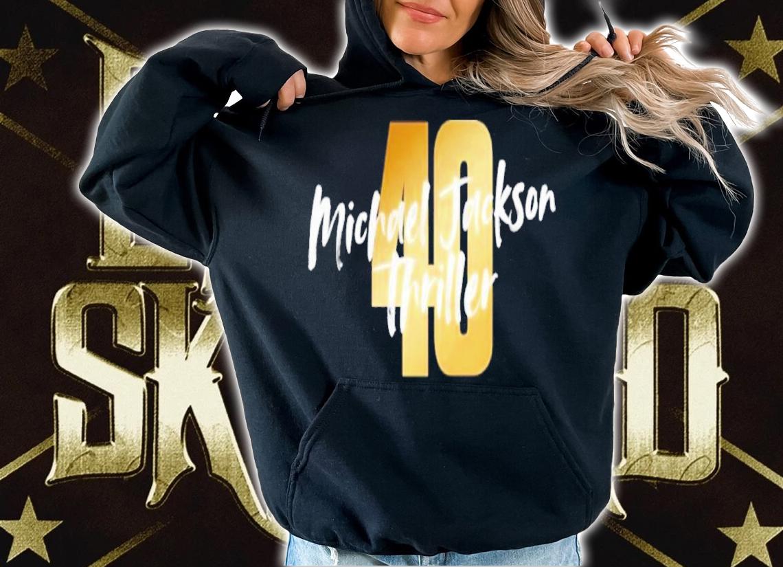 D49k Michael Jackson Thriller 40 shirt t-shirt hoodie
