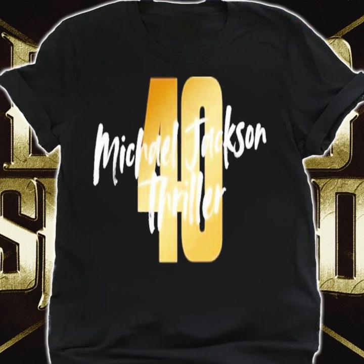D49k Michael Jackson Thriller 40 shirt t-shirt shirt