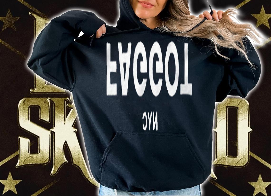Faggot NYC text logo T-shirt t-shirt hoodie