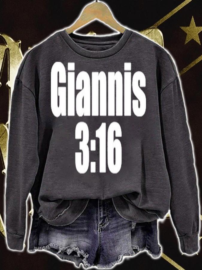 Giannis Antetokounmpo Giannis 316 Shirt t-shirt sweatshirt