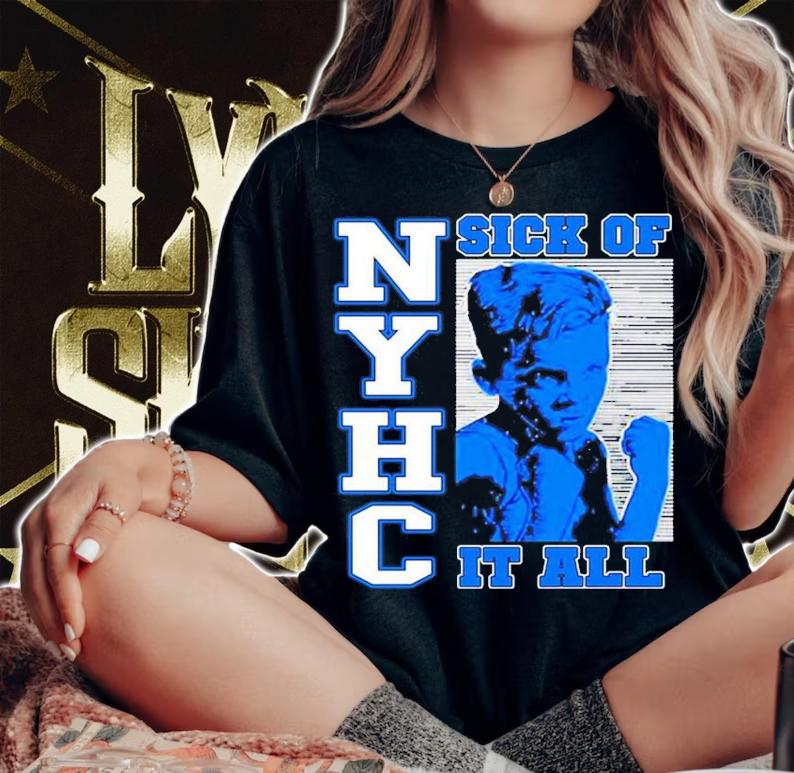 NYCH Sick Of It All Shirt t-shirt woman shirt