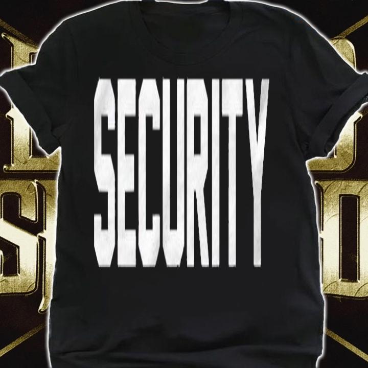 Security Officer Hooded For Security Guards Shirt t-shirt