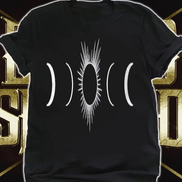 Solar Eclipse Moon Phases Totality T-shirt t-shirt