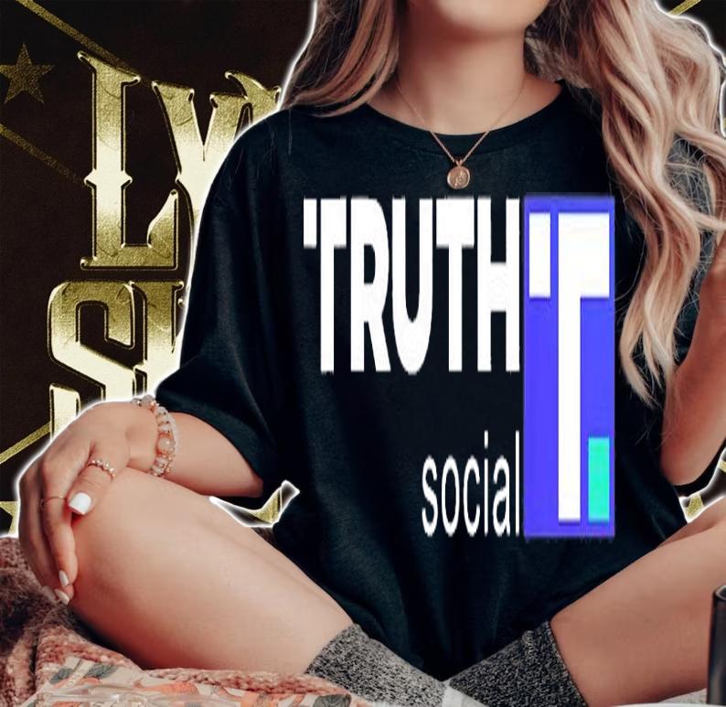 Truth Social Media Truth Social Trump T-Shirt t-shirt woman shirt