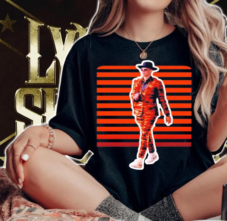 Joe Cool Burrow Tiger Print Suit Shirt t-shirt woman shirt