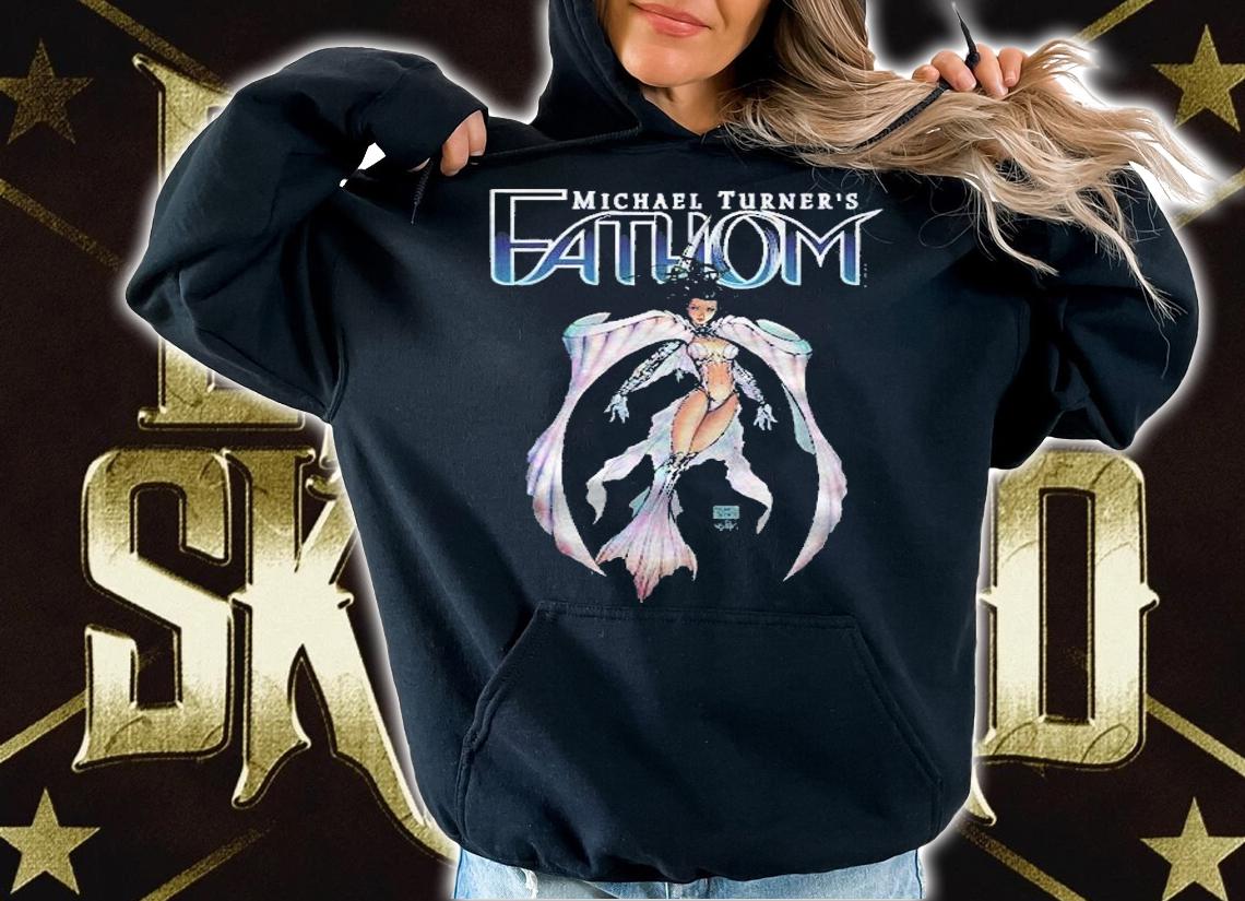 Michael Turners Fathom White Armor Shirt t-shirt
