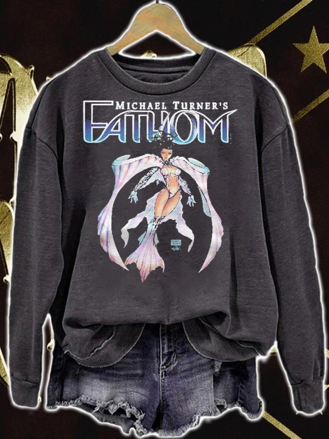 Michael Turners Fathom White Armor Shirt t-shirt