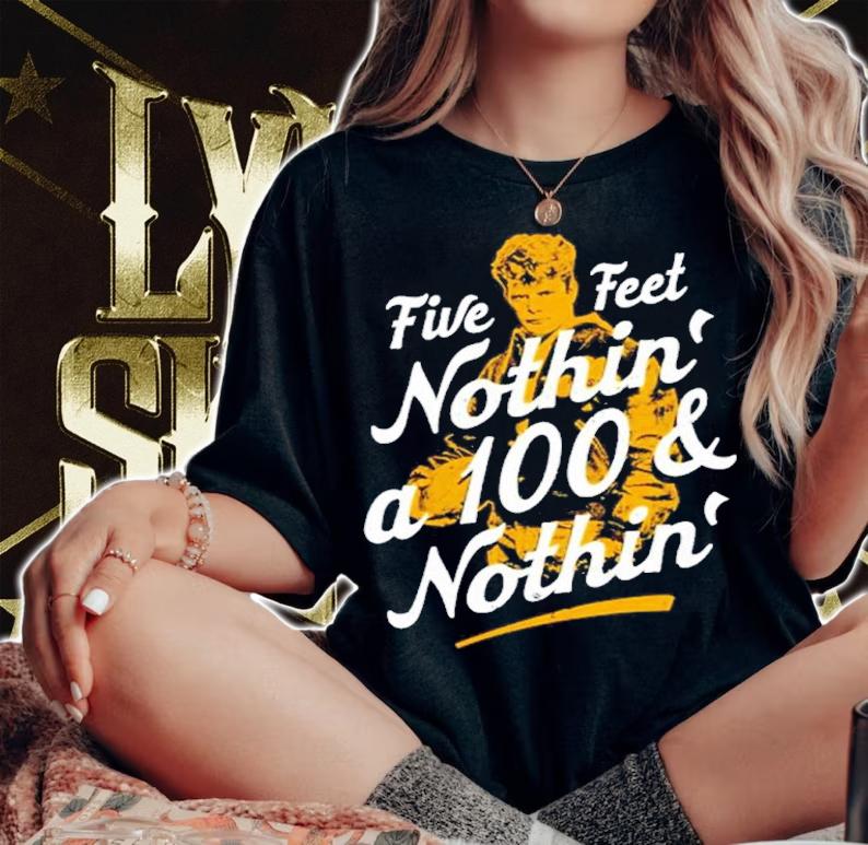 Rudy Five Feet Nothin' A 100 And Nothin' Shirt t-shirt