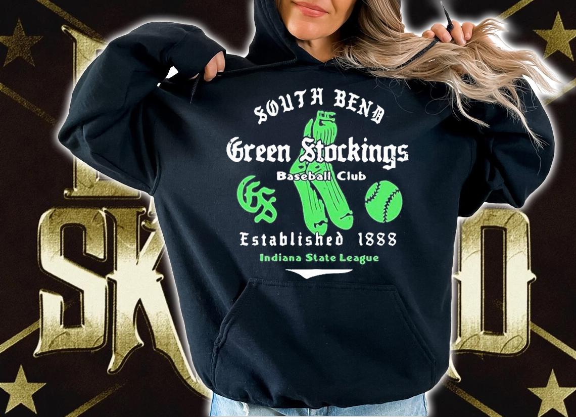 South Bend Green Stockings Baseball Club T-Shirt t-shirt hoodie