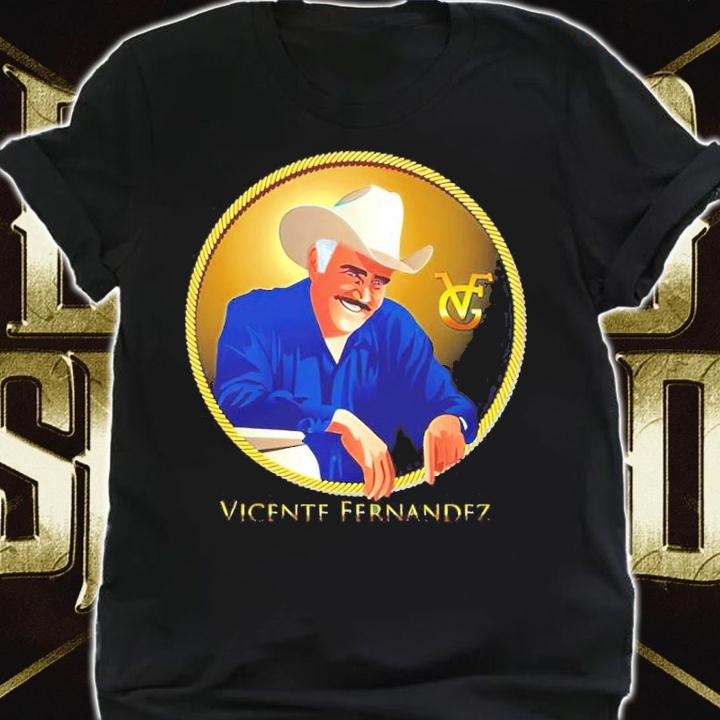 Vicente Fernandez Art The King Of Ranchera Music Shirt t-shirt shirt
