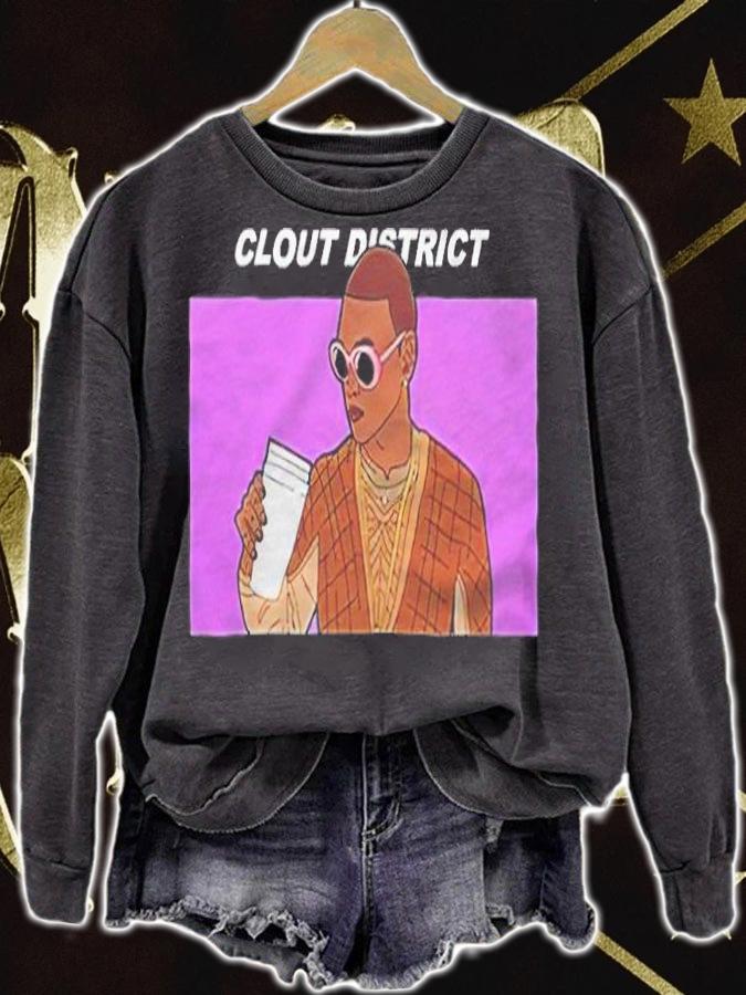 Skyrim Young Scrolls Clout District Shirt t-shirt sweatshirt