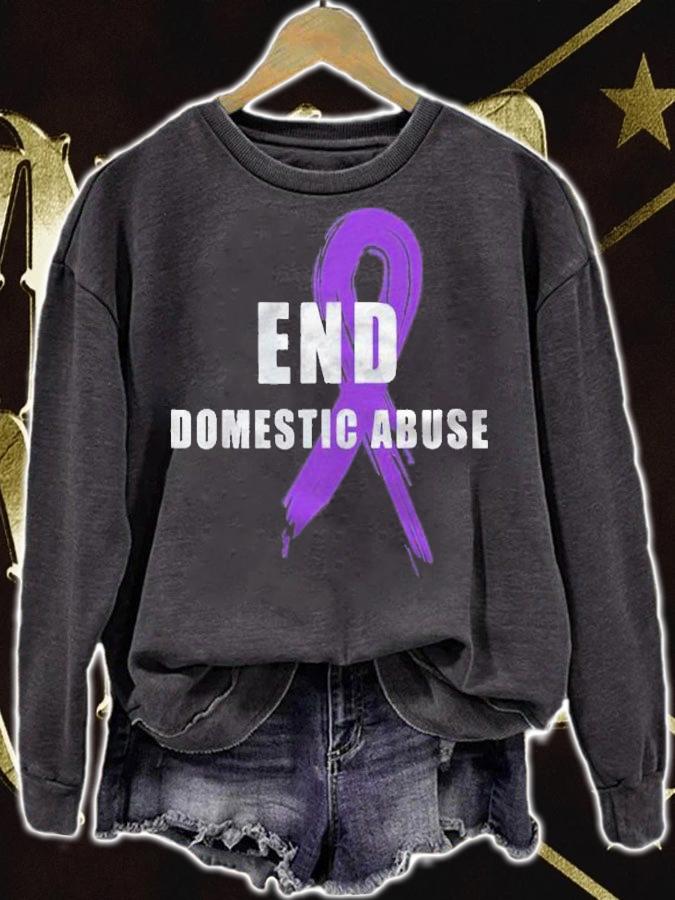 End Domestic Abuse Stop Domestic Abuse Shirt t-shirt sweatshirt
